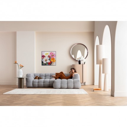Tableau Frame prairie fleurie 80x80cm Kare Design