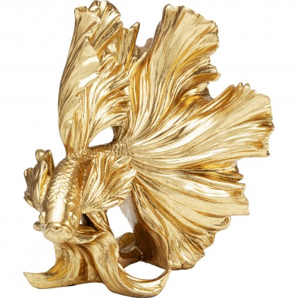 Deco betta fish 25cm gold Kare Design