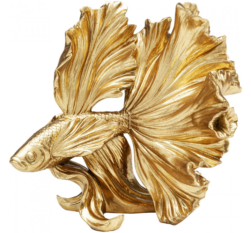 Deco betta fish 25cm gold Kare Design Deco betta fish 25cm gold Kare Design