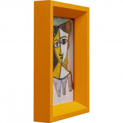 Tableau Frame portraits cubisme set de 3 Kare Design