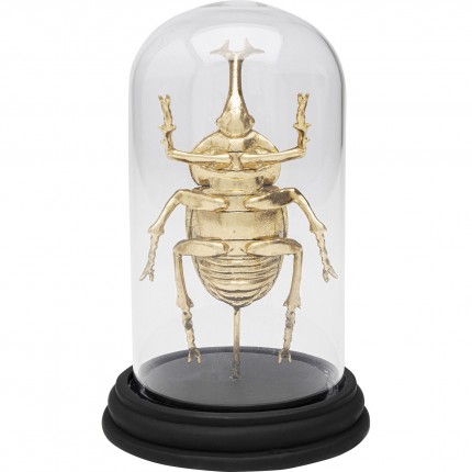 Déco Rhinoceros Beetle doré Kare Design