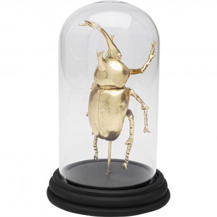 Déco Rhinoceros Beetle doré Kare Design