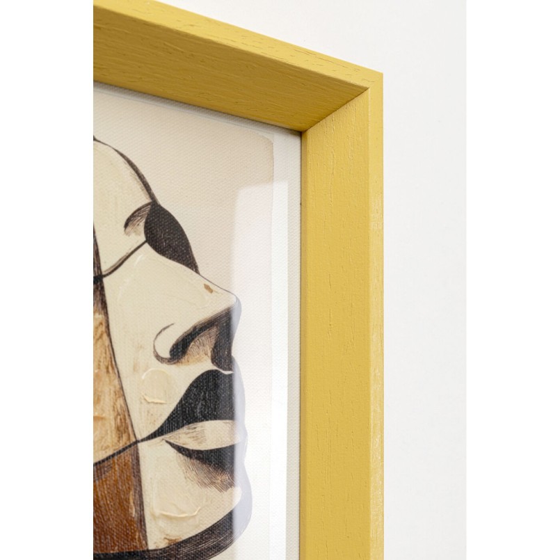 Tableau encadré Portrait Modernise 22x27cm (2/Set)