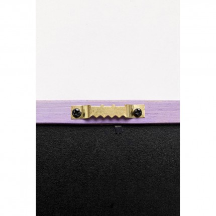 Framed Picture purple cat 13x18cm Kare Design
