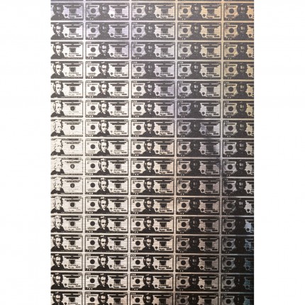 Framed Picture man banknotes 80x120cm Kare Design