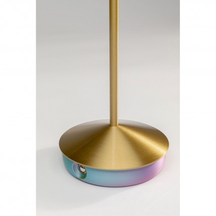 Lampe Swirl Sunrise dorée Kare Design