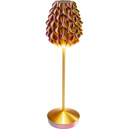 Lampe Swirl Sunrise dorée Kare Design Lampe Swirl Sunrise dorée Kare Design