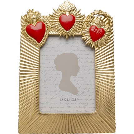 Picture Frame flaming heart 20x29cm Kare Design