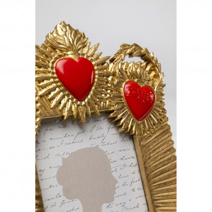 Picture Frame flaming heart 20x29cm Kare Design