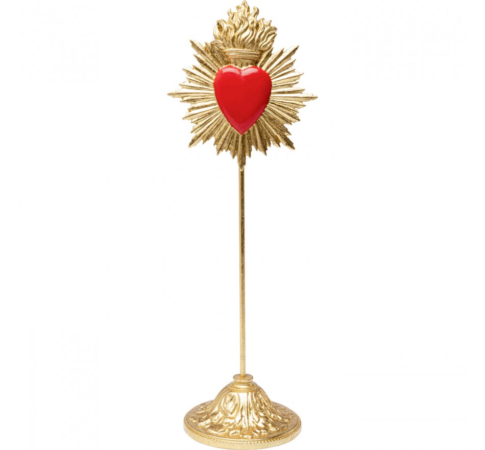 Deco flaming heart 31cm Kare Design Deco flaming heart 31cm Kare Design