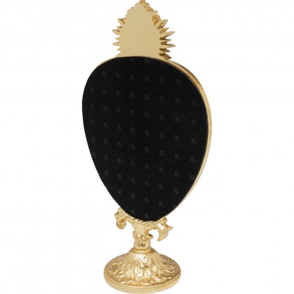 Miroir sur pied coeur enflammé 30cm Kare Design