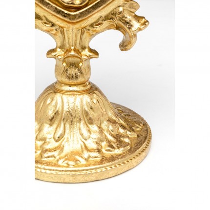 Miroir sur pied coeur enflammé 30cm Kare Design