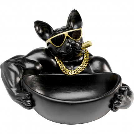 Bowl gangster dog black Kare Design