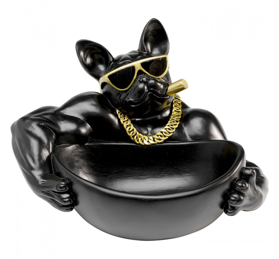 Coupe chien gangster noir Kare Design Coupe chien gangster noir Kare Design