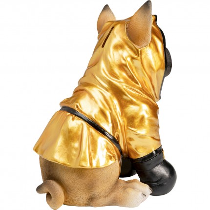 Money Box boxing dog 26cm Kare Design