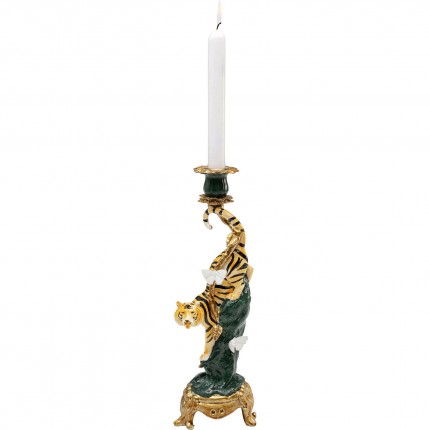 Bougeoir tigre 33cm Kare Design