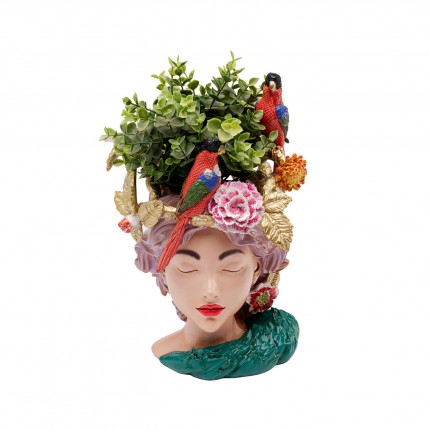 Vase femme exotique 35cm Kare Design