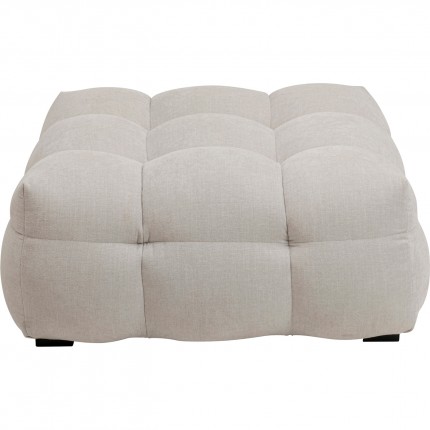 Stool Salamanca square cream Kare Design Stool Salamanca square cream Kare Design