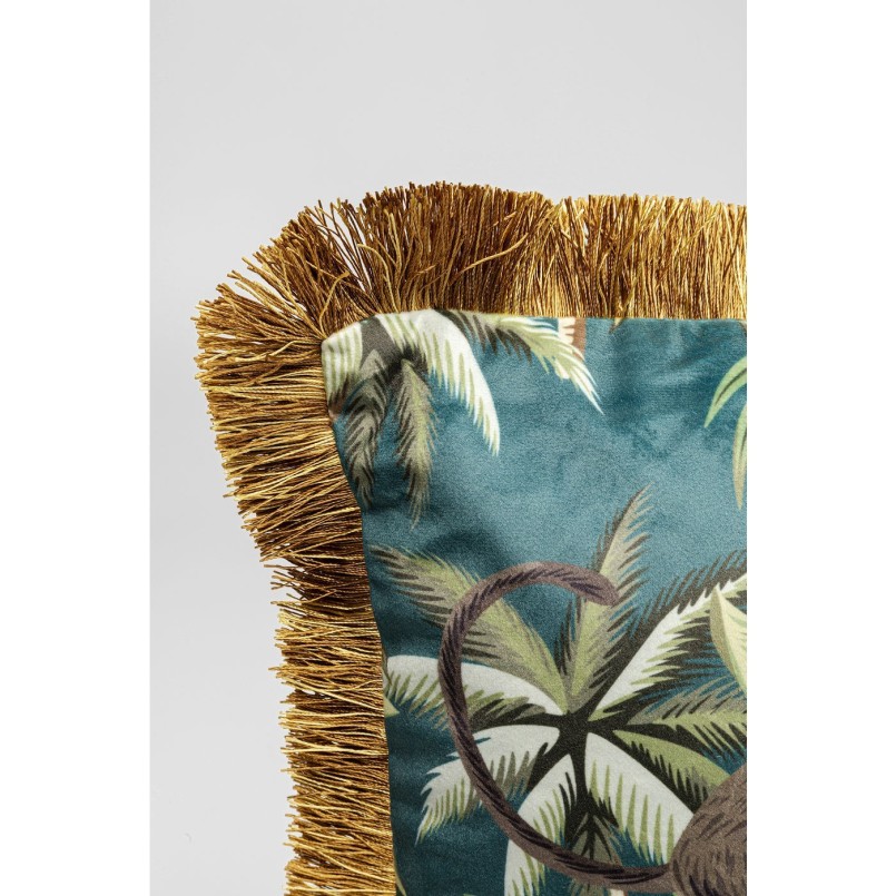 Cushion Fringe Jungle Fever 55x55cm Kare Design