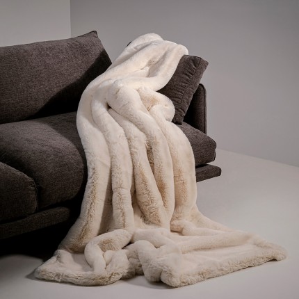 Plaid Mika 200x150cm crème Kare Design Plaid Mika 200x150cm crème Kare Design