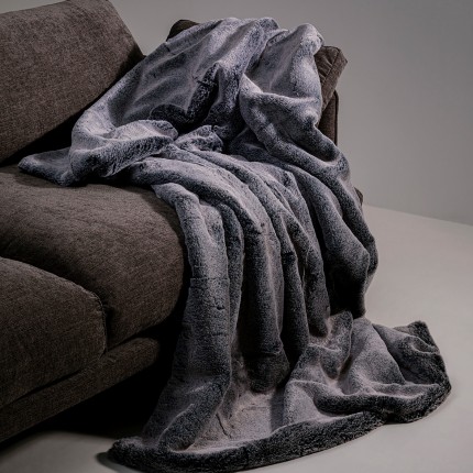 Plaid Mika 200x150cm gris Kare Design Plaid Mika 200x150cm gris Kare Design