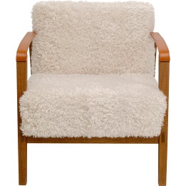 Armchair Simon cream Kare Design