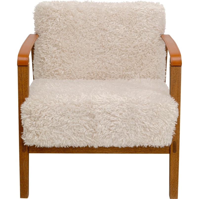Armchair Simon cream Kare Design