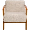 Armchair Simon cream Kare Design