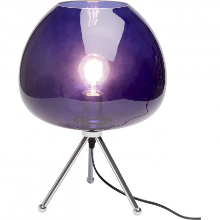 Lampe Sphere bleu nuit Kare Design