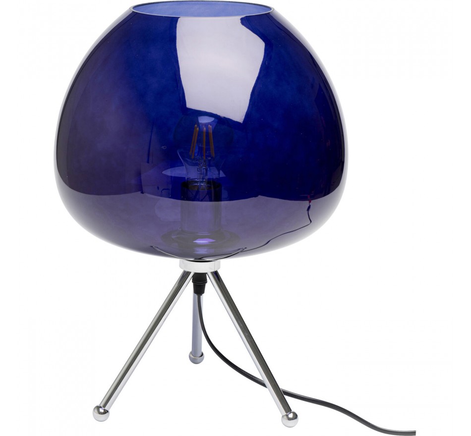 Lampe Sphere bleu nuit Kare Design Lampe Sphere bleu nuit Kare Design