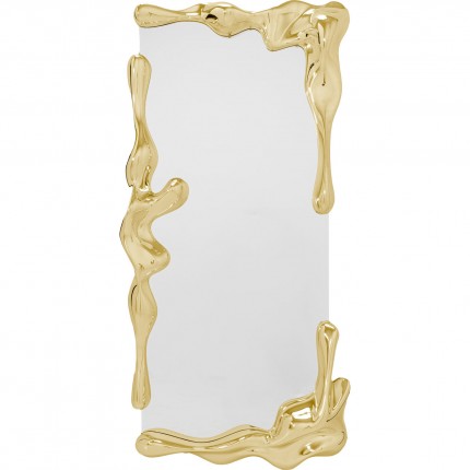 Miroir Lava 180x90cm doré Kare Design