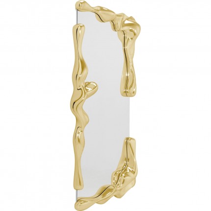 Miroir Lava 180x90cm doré Kare Design