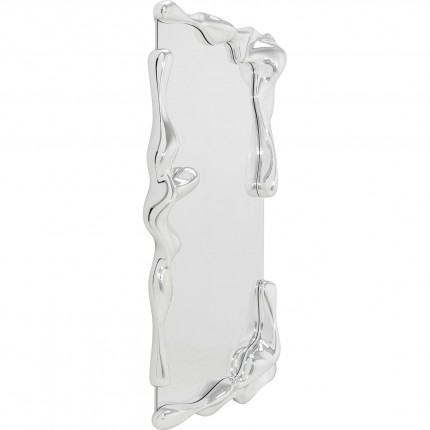 Miroir Lava 180x90cm argenté Kare Design
