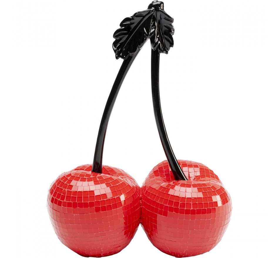 Déco cerises disco 19cm Kare Design Déco cerises disco 19cm Kare Design