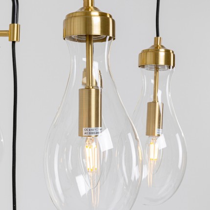 Suspension Bell Highlight dorée Kare Design