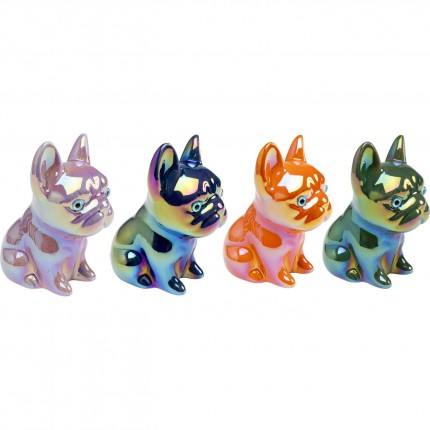 Tirelires chiots brillants set de 4 Kare Design