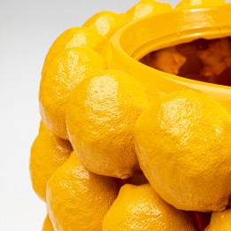 Lemon yellow planter - Kare Design