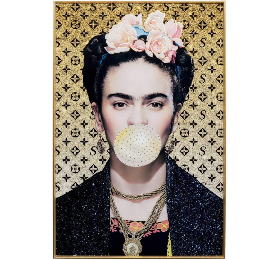 Tableau Frame artiste chewing-gum 80x120cm Kare Design Tableau Frame artiste chewing-gum 80x120cm Kare Design