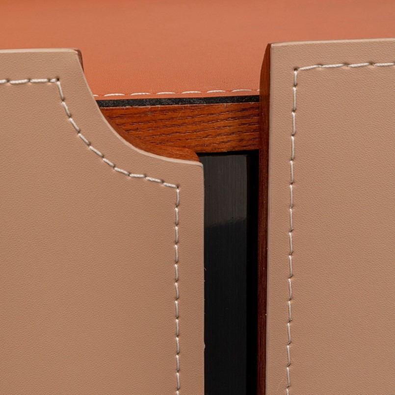 Meuble TV en simili cuir - Tango - Kare Design