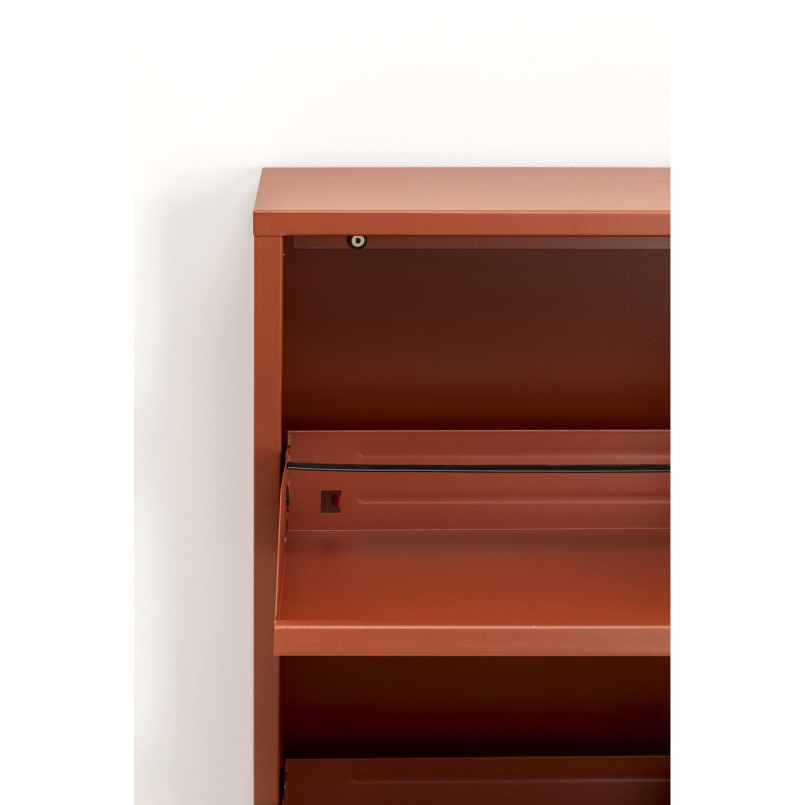 Shoe Container Caruso brown 3 drawers Kare Design