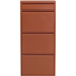 Shoe Container Caruso brown 3+1 drawers Kare Design