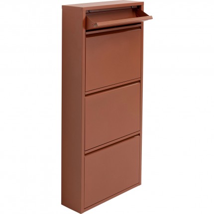 Shoe Container Caruso brown 3+1 drawers Kare Design