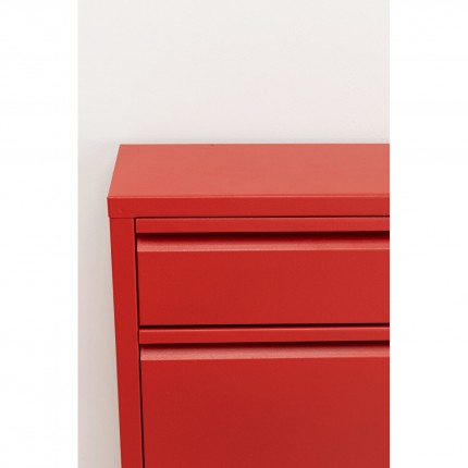 Shoe Container Caruso red 3+1 drawers Kare Design