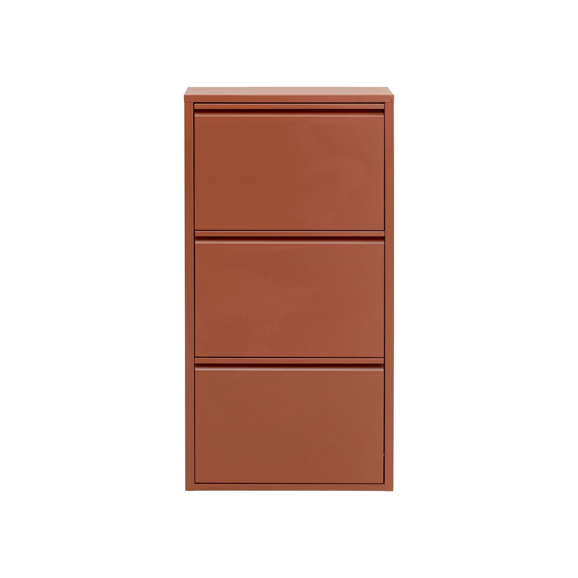 Shoe Container Caruso brown 3 drawers Kare Design