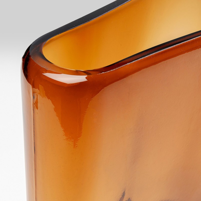 Vase en verre marron - Grazioso - Kare Design