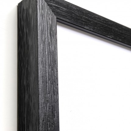 Tableau femme noir et blanc 63x93cm Kare Design