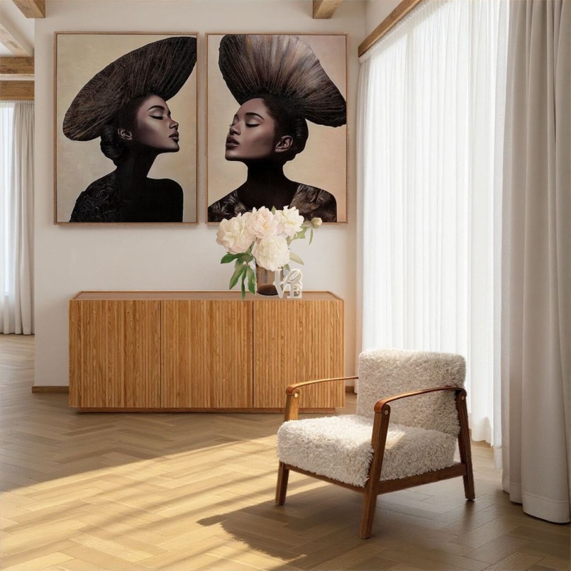 Tableau femme africaine - Aesthetic - Kare Design