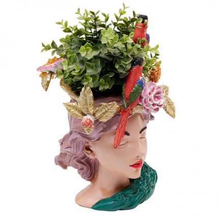Vase exotic woman 35cm Kare Design
