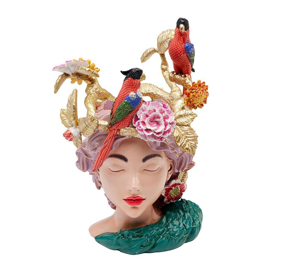 Vase exotic woman 35cm Kare Design Vase exotic woman 35cm Kare Design