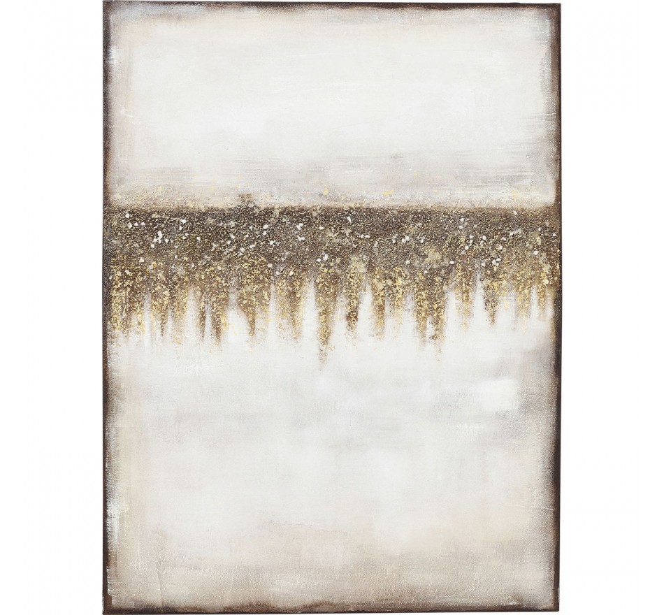 Peinture à l'huile Abstract Fields 55x75cm Kare Design Peinture à l'huile Abstract Fields 55x75cm Kare Design